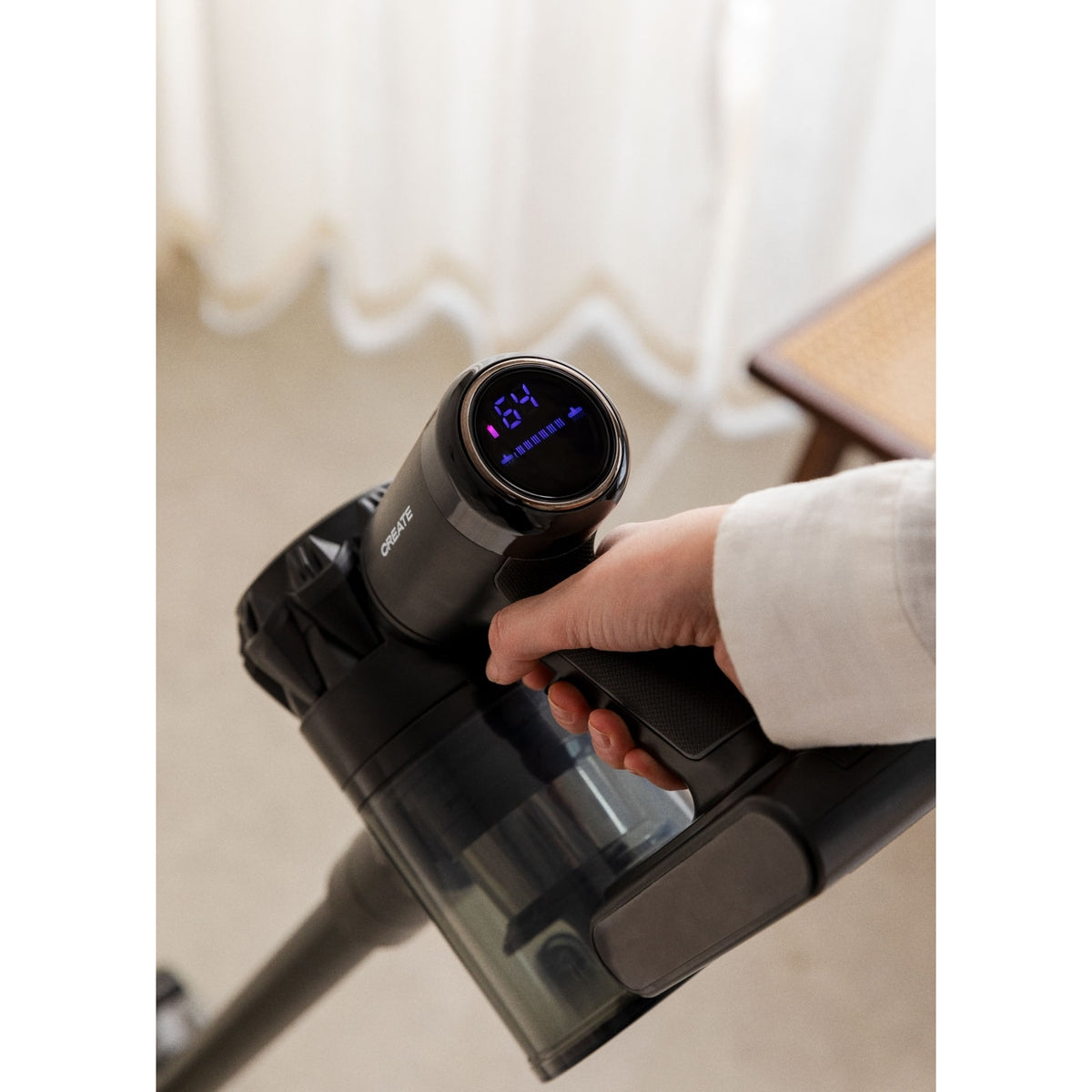Cyclone Force - Aspirateur Balai Sans Fil 25.9V - Noir