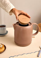 Kettle Ceramic - Bouilloire Électrique En Céramique - 1L - Moka