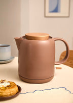 Kettle Ceramic - Bouilloire Électrique En Céramique - 1L - Moka