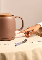Kettle Ceramic - Bouilloire Électrique En Céramique - 1L - Moka