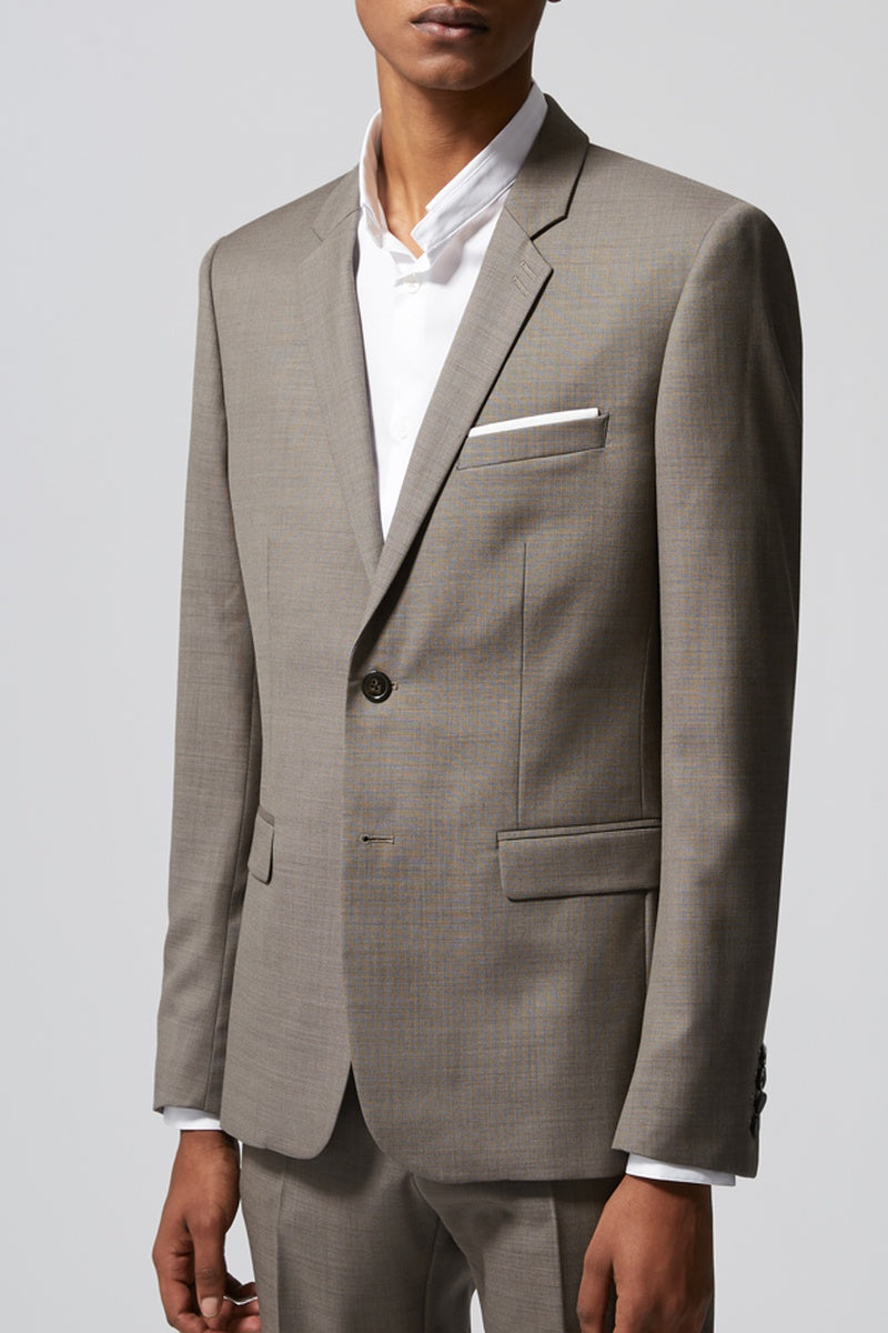 The Kooples - Chaqueta de lana beige - Hombre
