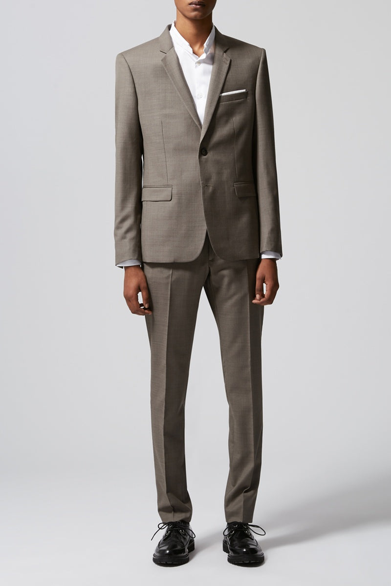 The Kooples - Chaqueta de lana beige - Hombre