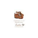 Chaussures Bottillons Souples Azylis Frisettes - Cuir Camel - Fille