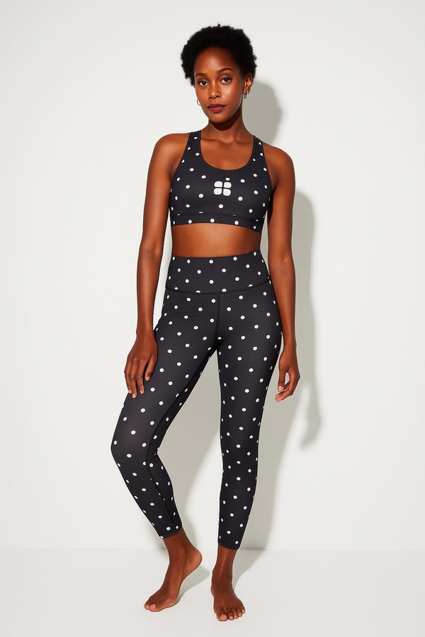 Leggings con estampado de lunares Jane fabricados en Portugal