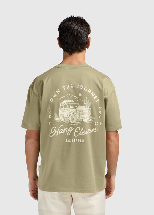 Camiseta Journey - Verde pizarra