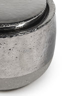 Candles Smoked Jasmine - Bougie D'ambiance - M - Cire De Soja Et Paraffine - Argent