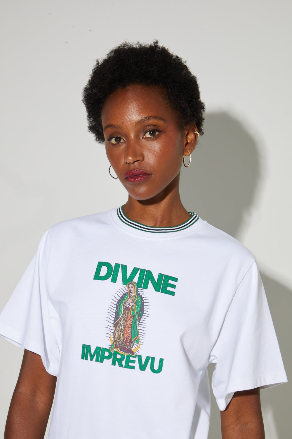 T-Shirt Colette Print Divine Fabriqué Au Portugal