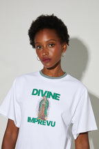 T-Shirt Colette Print Divine Fabriqué Au Portugal