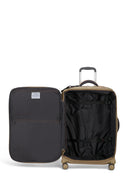 Valise Long Séjour 4 Roues Plume - Beige