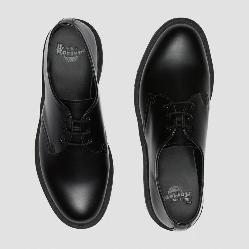 Dr Martens - Botas lisas mono 1461 - Negro