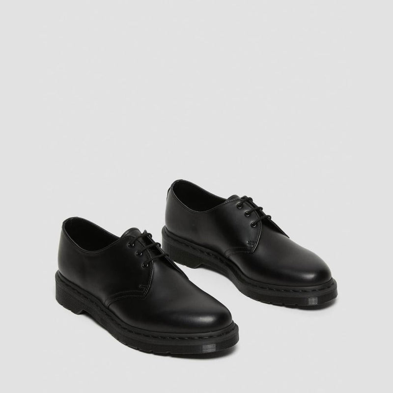 Dr Martens - Botas lisas mono 1461 - Negro