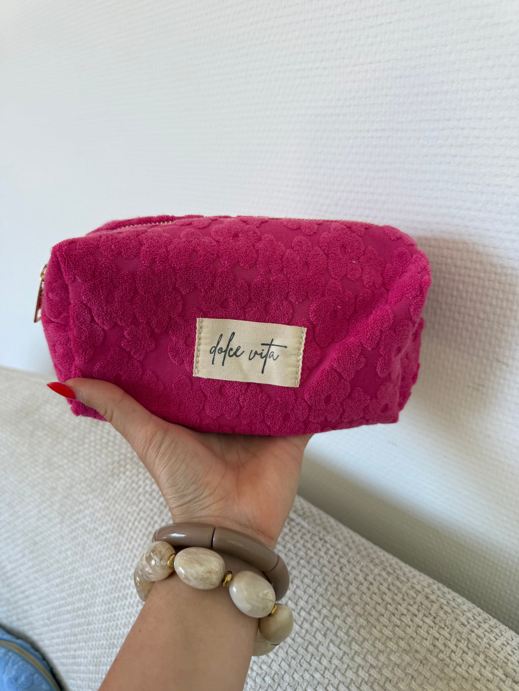 Nina pink pouch
