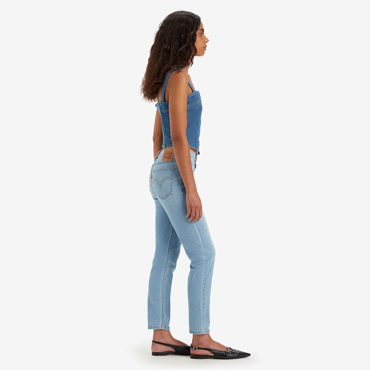 Jeans Donna Levis 19887 0319 - Boyfriend Cool Friend - Indigo Shop