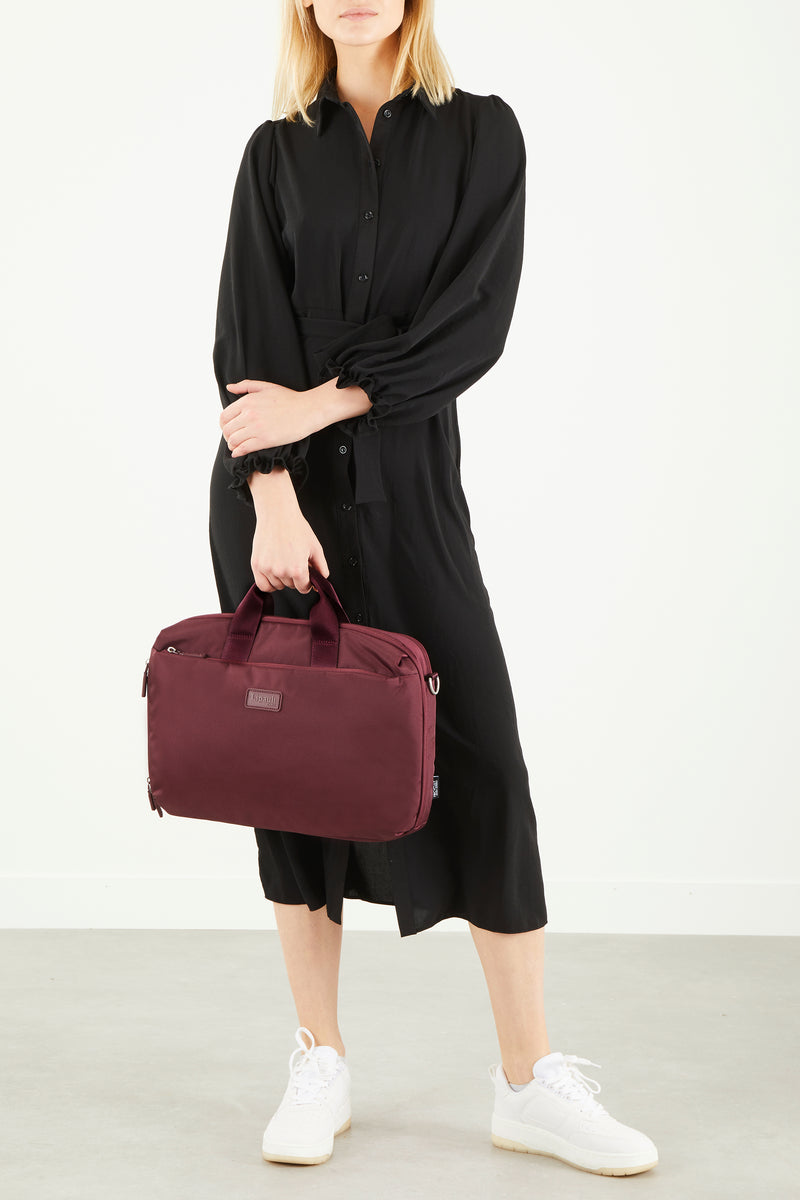 Sac Épaule 4Biz Laptop - Bordeaux