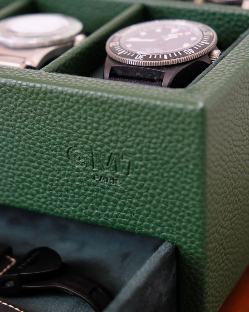 Boîte À Montres Jean 10 Emplacements + Tiroir