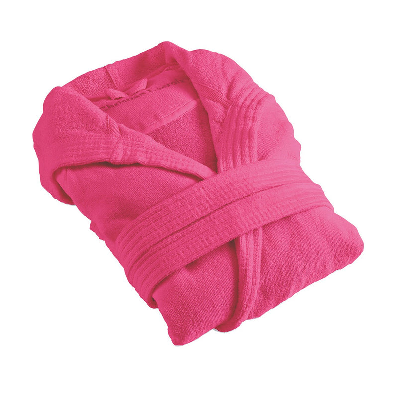 Peignoir Avec Capuche - Fuchsia