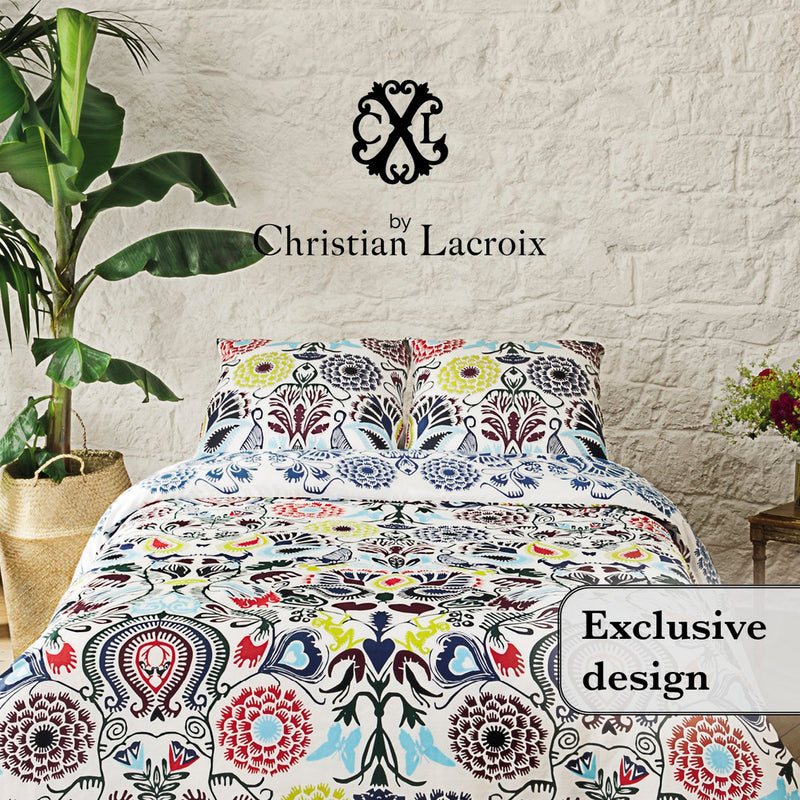 Love Stories - Housse De Couette + Taie(s) D'Oreiller Satin De Coton Love Stories Multico