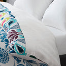 Love Stories
 Jacquard - Drap Plat Satin De Coton Uni Blanc