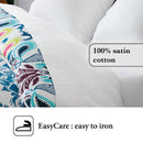 Love Stories
 Jacquard - Drap Plat Satin De Coton Uni Blanc