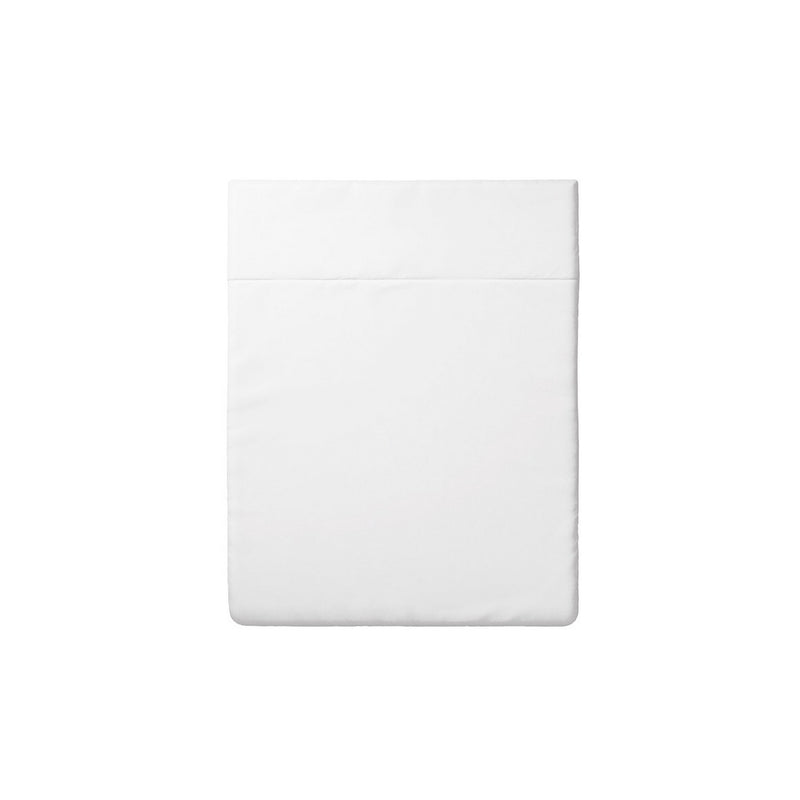 Love Stories
 Jacquard - Drap Plat Satin De Coton Uni Blanc