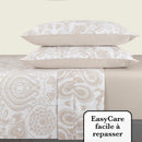 Love Stories - Ensemble De Draps Satin De Coton Love Stories Taupe