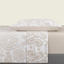 Love Stories - Ensemble De Draps Satin De Coton Love Stories Taupe