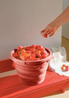 Kitchenware Studio - Panier Pliant Multi-Usage 10L - Terracotta