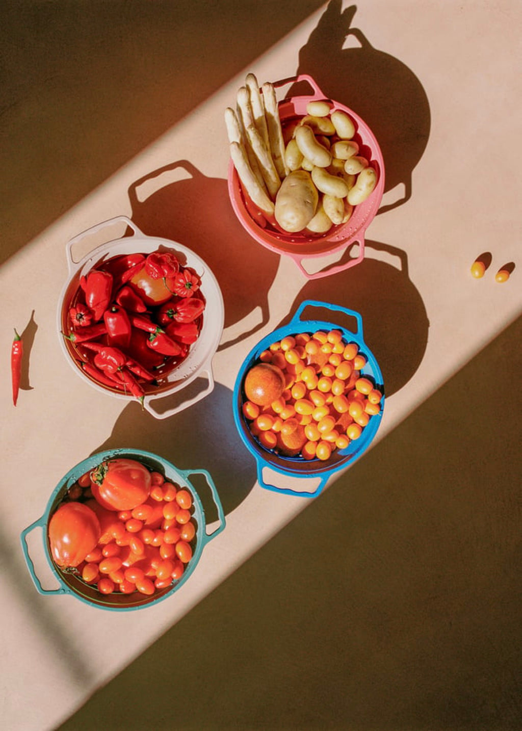 Kitchenware Studio - Passoire Pliante - Sable