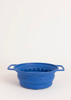 Kitchenware Studio - Passoire Pliante -  Bleu Cobalt