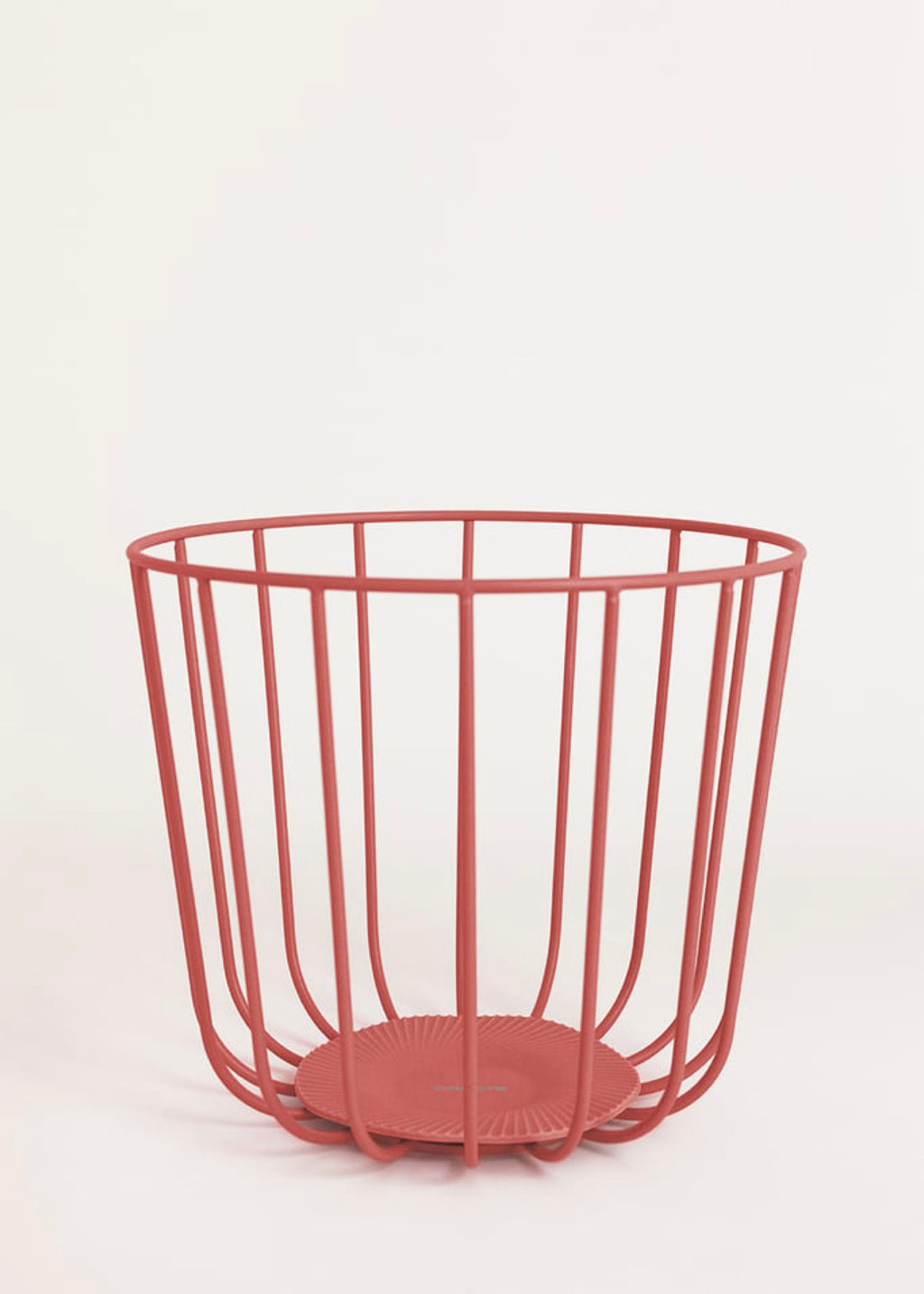 Kitchenware Studio - Wire Baskets with Non-Slip Base - Terracotta# Pack of 2 Baskets