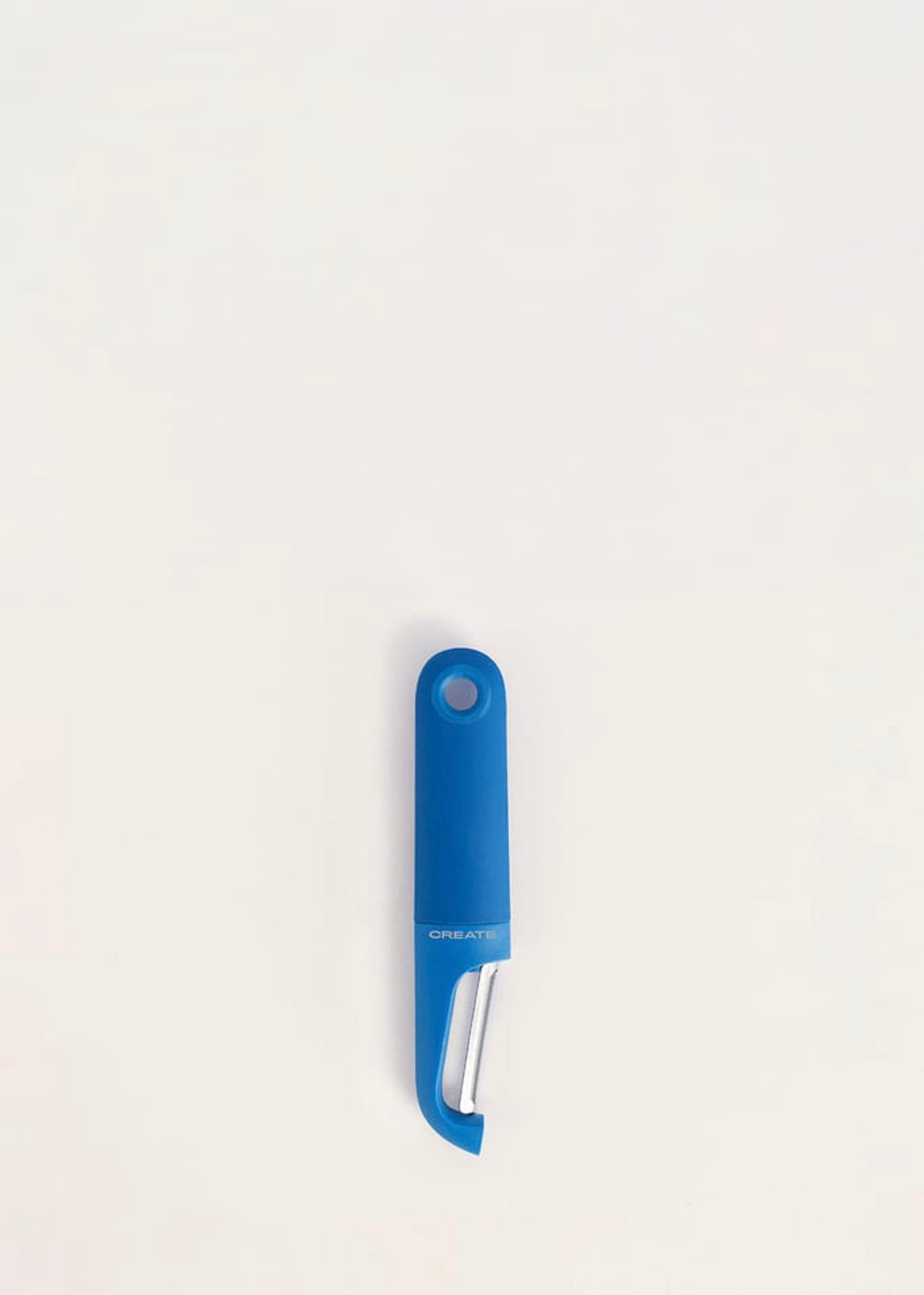 Kitchenware Studio - Pelador de frutas y verduras recto - Azul cobalto