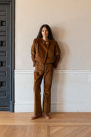 Pantalón pana marrón - Vanó Studio