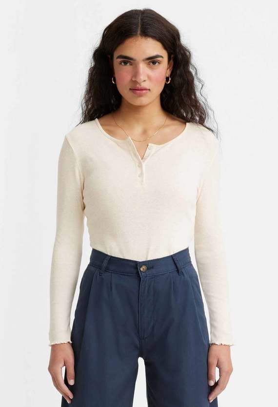 Levi'S® Blusa Dry Goods A5910-0003 Écru Regular Fit