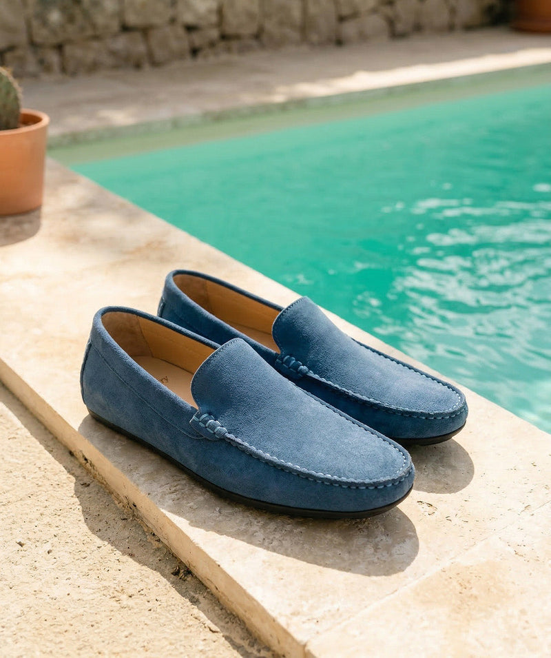 Mocassins Dandy - Bleu