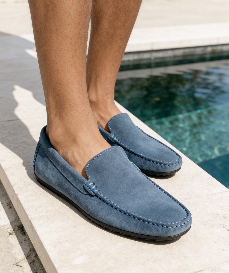Mocassins Dandy - Bleu