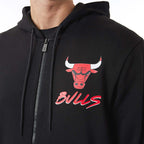 Sweat À Capuche New Era Chicago Bulls Nba Script