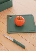 Kitchenware Studio - Set of 2 Chopping Boards + 4 Kitchen Knives - Sage