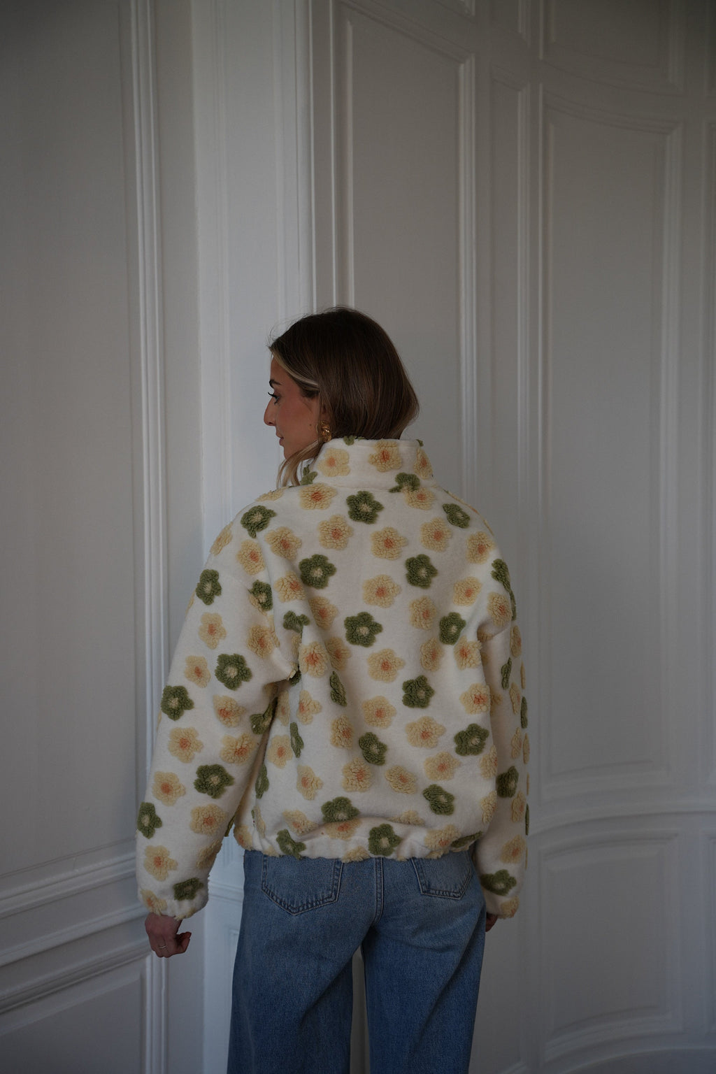 Dana Crème - Zippered Jacket