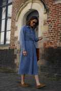 Rosalie Denim Long Dress