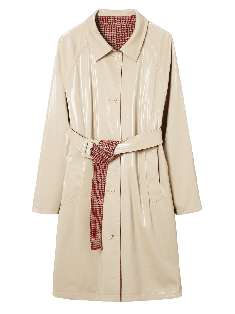 Lily - Manteau De Fourrure - Camel Clair