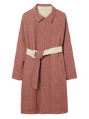 Lily - Manteau De Fourrure - Camel Clair