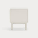 Corvo - Table De Chevet - Crème & Chêne