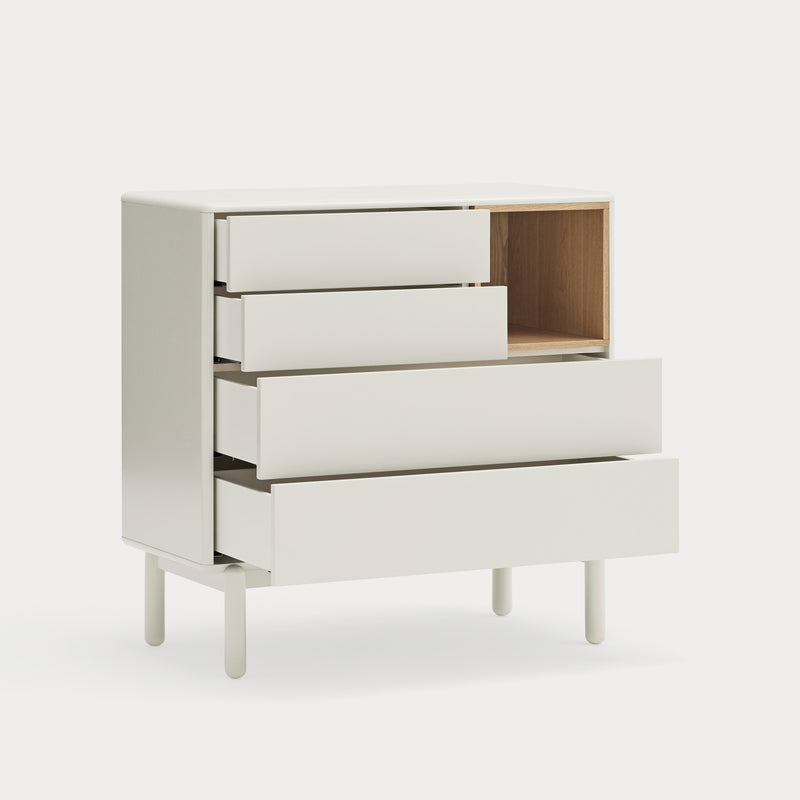 Corvo - Commode - Crème & Chêne