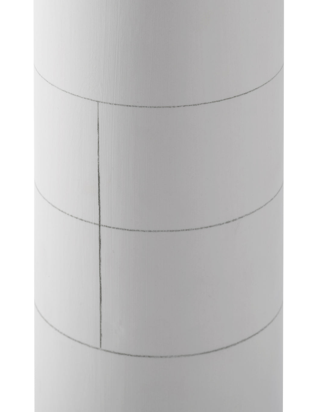 Accessories Graph - Vase - M - Grès - Blanc/Gris