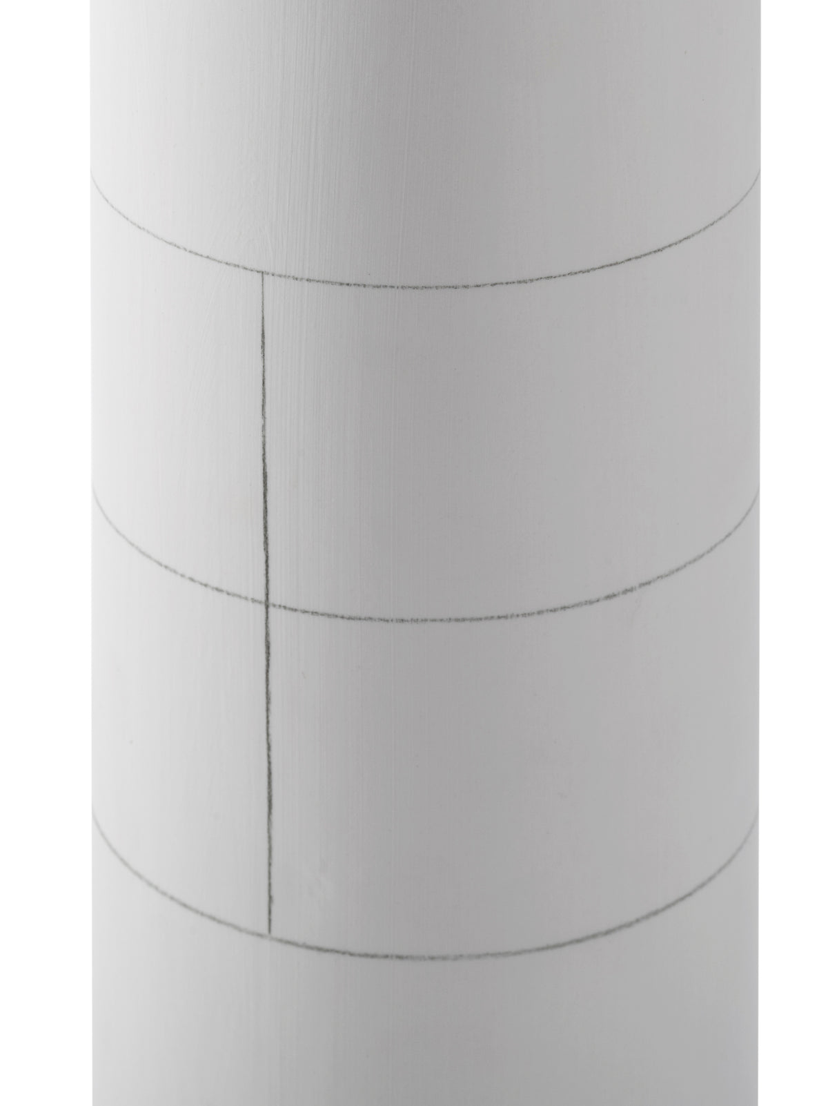 Accessories Graph - Vase - M - Grès - Blanc/Gris