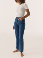 Straight Jean - Mid Blue