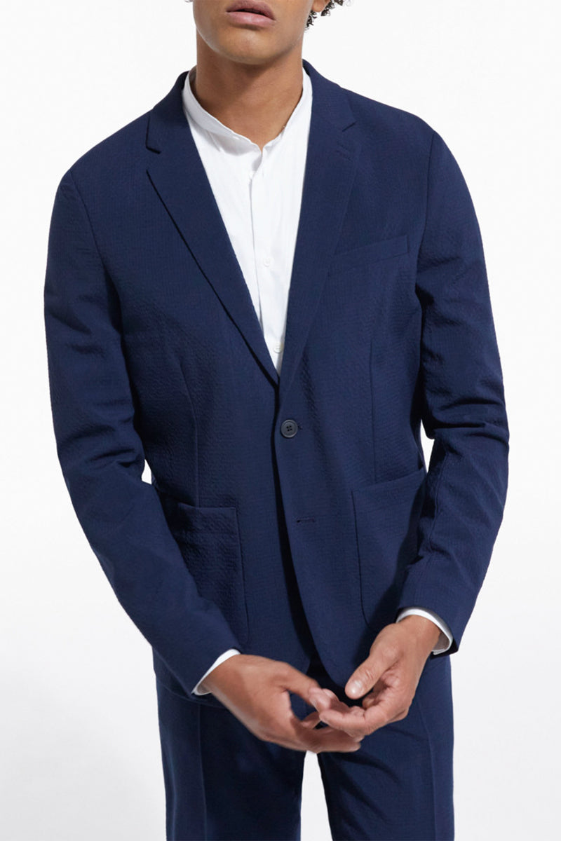 The Kooples - Veste En Laine Bleu Marine - Homme