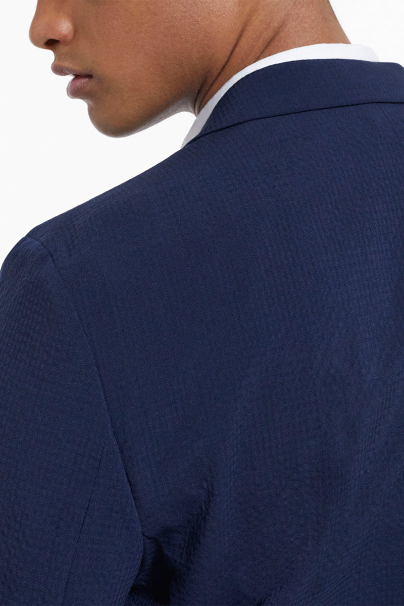 The Kooples - Veste En Laine Bleu Marine - Homme