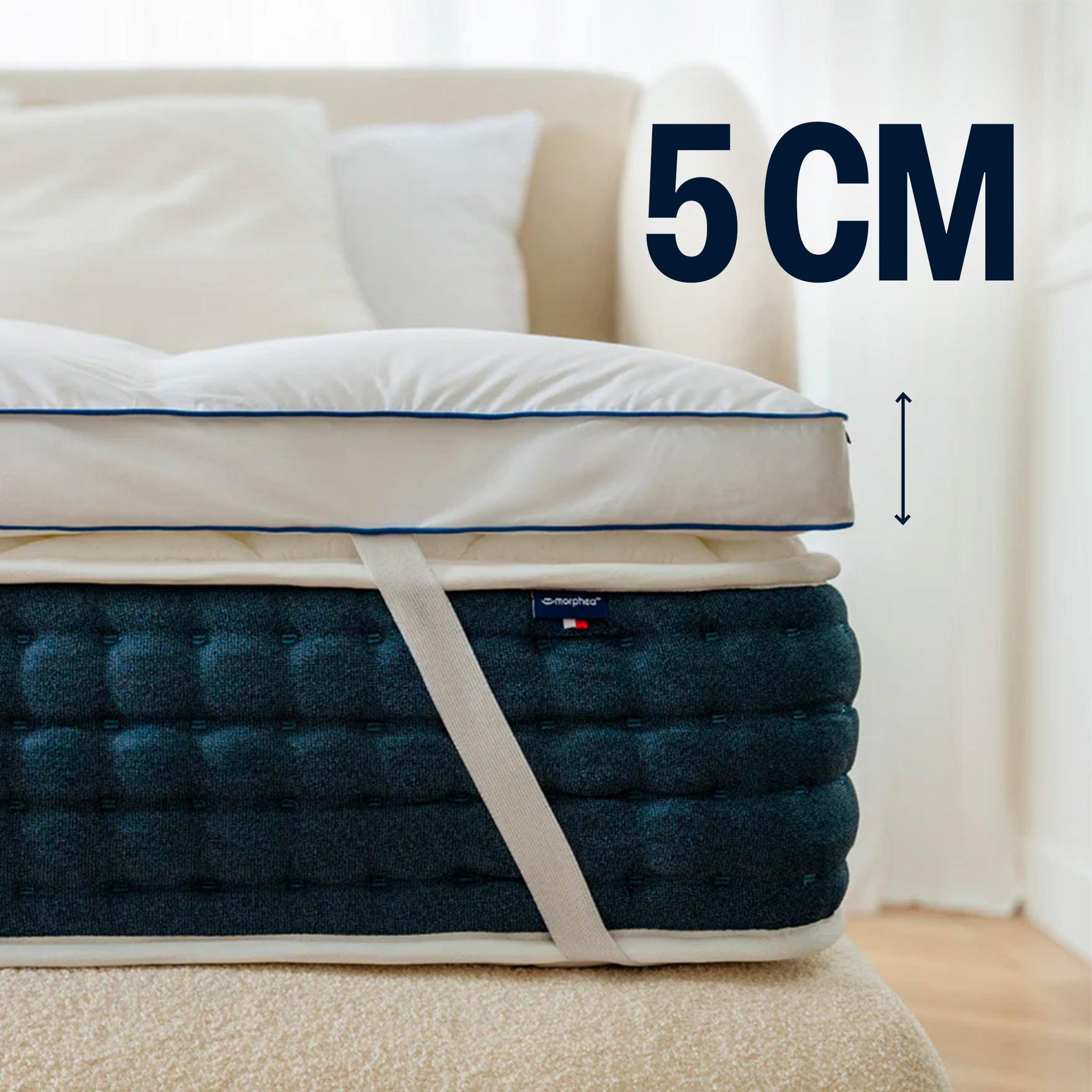 Surmatelas Cloud - Fibre De Polyester - 5Cm