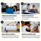 Matelas Hybride Jade - Mémoire De Forme - 26Cm